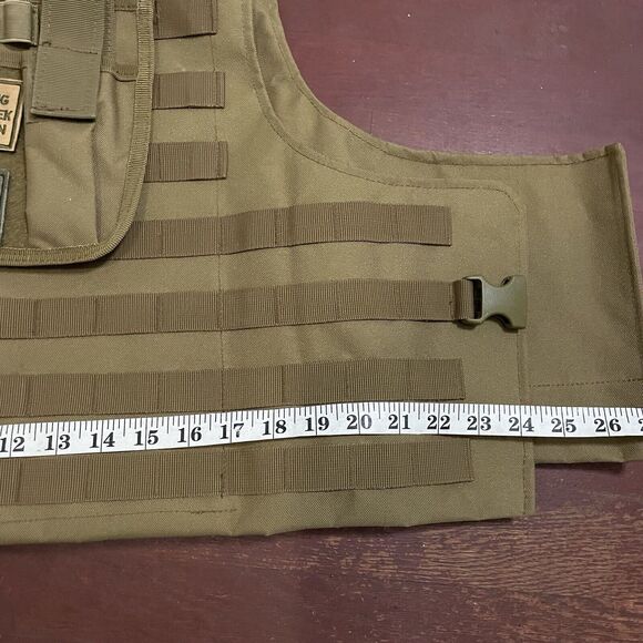 Protector Plus Tactical Airsoft  Vest Training Paintball With Extra Attachment - Picture 4 of 11